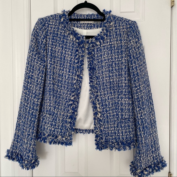 Alice + Olivia Jackets & Blazers - Beautiful Alice and Olivia tweed blazer